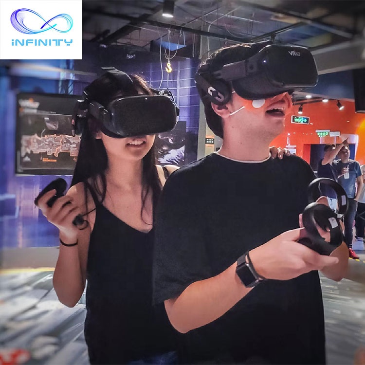 Очки виртуальной реальности vr тематический парк многопользовательский Космос виртуальной реальности игры Симулятор 9d vr с автоматами “стрелялками”