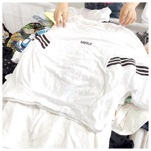 GZ Wholesale Cheap Price Premium Preloved Bea Bales, Hot Selling Cotton Printed <strong>White</strong> Short <strong>Used</strong> T-<strong>shirt</strong> 18A Bea and Cqs Bales - Product Image 1