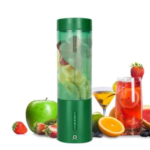 Passen Mini mélangeur électrique portable 6 lames pour jus de fruits frais et shakes glacés Mélangeur de bouteilles à usage personnel - Product Image 1