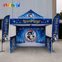 Tente de camping pop-up grande auvent pliable 3x3 3x6, gazebo pour événements et salons professionnels, auvent extérieur en tissu Oxford, tente d'activités de camping