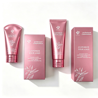 Tube souple de luxe personnalisé 100 ml or et argent pour soins de la peau, emballage vide pour correcteur, nettoyant visage, crème corporelle, lotion, avec bouchon à clapet