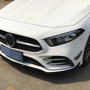 Mercedes-Benz A-Class Front Bumper Kit ABS AMG Canard Modification 2019 Sport Style - Product Image 3