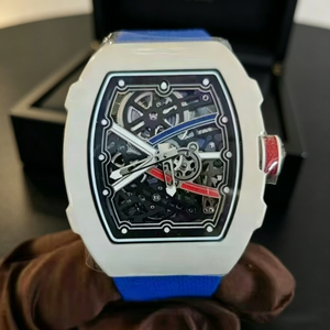 Reloj de Pulsera Mecánico de Lujo con Diseño Hueco, Caja de Fibra de Carbono de Alta Gama, Estilo Ejecutivo, Reloj de Diseñador para Hombres de Élite, Logotipo Personalizado - Product Image 2