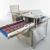 Nouvelle machine à trancher la viande fraîche/congelée horizontale à bande transporteuse automatique Huizheng Industrial, lame en acier inoxydable réglable