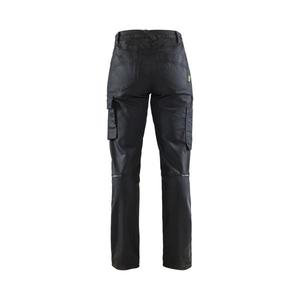 BLAKLADER - 714011419999C34 Pantalon de service pour femme stretch Noir/Noir-PANTALON DE TRAVAIL EAN 7330509814109 PANTALON DE TRAVAIL CARGO - Product Image 2