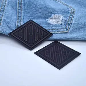 Chất Lượng Cao Tùy Chỉnh Logo Bán Buôn Jeans Label Patch