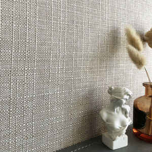 Revestimiento de pared de arpillera estilo Wabi-sabi japonés impermeable textura Natural patrón de ratán de paja de Sisal fácil para pasillo de toda la casa - Product Image 2