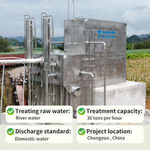 Purificador de Agua Integrado de Alto Rendimiento, Compacto, con Bomba de Tratamiento por Gravedad, PLC, Componentes Centrales que Ahorran Espacio, Filtración - Product Image 2