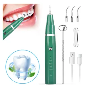 Vente en gros directe machine de nettoyage dentaire brosse à dents détartreur dentaire ultrasonique électrique portable