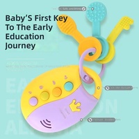 Jouets éducatifs pour la petite enfance, ensemble de jouets musicaux lumineux pour bébés et tout-petits avec sons de voitures réalistes et clés