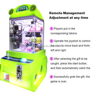 Serie temática Mini Claw Crane Machine LED Juego interactivo para niños y diversión familiar - Product Image 6