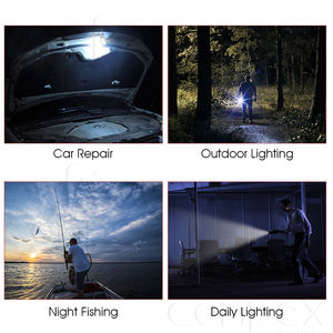 ในร่มไฟฉุกเฉินกลางแจ้งTw-1028 F50 18650แบตเตอรี่LED USBชาร์จไฟฉาย - Product Image 6