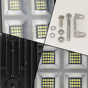 Luz de Trabajo LED Cuadrada de 4 Pulgadas, 80 LED, 12-24V CC, Reflector para Vehículos Todoterreno, Luz Blanca - Product Image 2