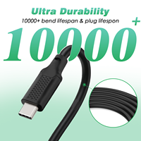Câble USB 4.0 Type-C mâle vers mâle WISTAR de haute qualité, charge ultra-rapide 5A pour téléphone