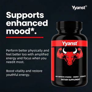 Cápsulas de energía para mejorar la resistencia de la mejora masculina de la etiqueta privada para la fuerza muscular del hombre Cápsulas de hierba de cabra cachonda - Product Image 3