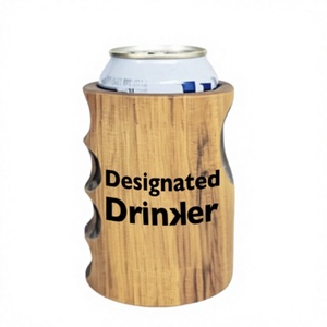 Portabevande in Legno Isolato Portatile per Feste - Design Funzionale per Bevande Fredde - Product Image 1