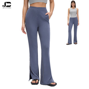 Pantalones Anchos Holgados para Mujer, Pantalones de Yoga con Cintura Elástica, Pantalones de Gimnasio, <span class=keywords><strong>Leggings</strong></span> para Mujer - Product Image 1