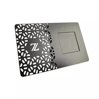 Gute Qualität New Style Custom Printed Logo Smart Metal Card RFID-Metall karte