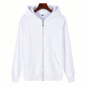 เสื้อฮู้ดซิปผู้ชายขายส่ง พิมพ์ลายปักตามสั่ง ซิปเต็มตัว - Product Image 3