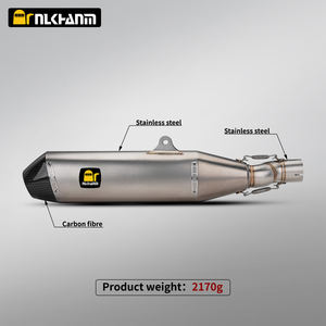 Tubo de Escape para Motocicleta NlkHanm, Silenciador de Fibra de Carbono con DB Killer para <span class=keywords><strong>690</strong></span> Enduro R/ KTM690 <span class=keywords><strong>SMC</strong></span> R/ <span class=keywords><strong>Duke</strong></span> 2008-18 - Product Image 2