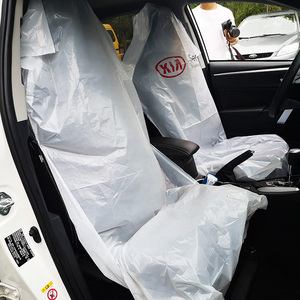 <span class=keywords><strong>Coprisedili</strong></span> trasparenti monouso in plastica PE universale per la protezione dei sedili - Product Image 3
