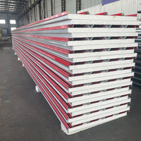 Panneau sandwich en mousse EPS préfabriqué ignifuge pour mur extérieur léger