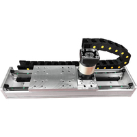 Table de travail à guidage linéaire XY de précision, table coulissante à servomoteur haute charge, entraînement par crémaillère, composants CNC, machine à scier
