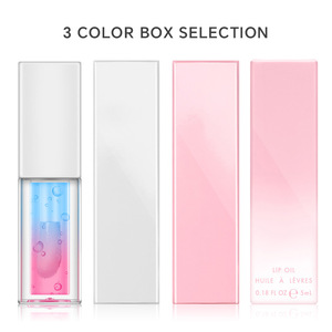 Gloss à lèvres minéral brillant, imperméable et longue tenue, parfumé aux extraits de fruits et de plantes, ensemble 2 en 1, huile hydratante pour les lèvres - Product Image 3