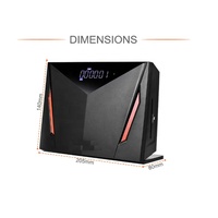V8 UHD FTA DVB S2/S2X T2 câble ISDBT ATSC récepteur de télévision par satellite DVB 4K décodeur d'affichage haute définition double cœur 64 mo