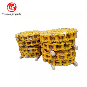 שרשרת זחל לחלקי חילוף של מערכת הנעה למחפרים, מתאימה לדגמים D60 D65 D75 D80 D85 D120 D155 D375, חוליה לשרשרת זחל עבור קומטסו ו-CAT - Product Image 1