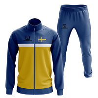 Ensembles de survêtements unisexes surdimensionnés personnalisés OEM/ODM, coupe-vent, extensibles dans les quatre sens, pour le jogging et le sport, grandes tailles, collection privée