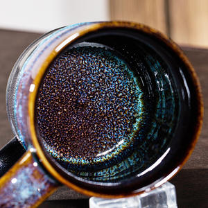 Tasses à bière de 20oz Grande tasse à café en céramique Tasses à thé Tasse faite à la main avec grande poignée Passe au lave-vaisselle et au micro-ondes - Product Image 5