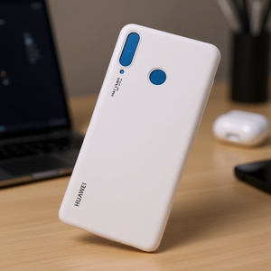 Cover Posteriore Bianca per Huawei P30 Lite, Ricambio Fotocamera 48MP, Materiale ABS - Product Image 2