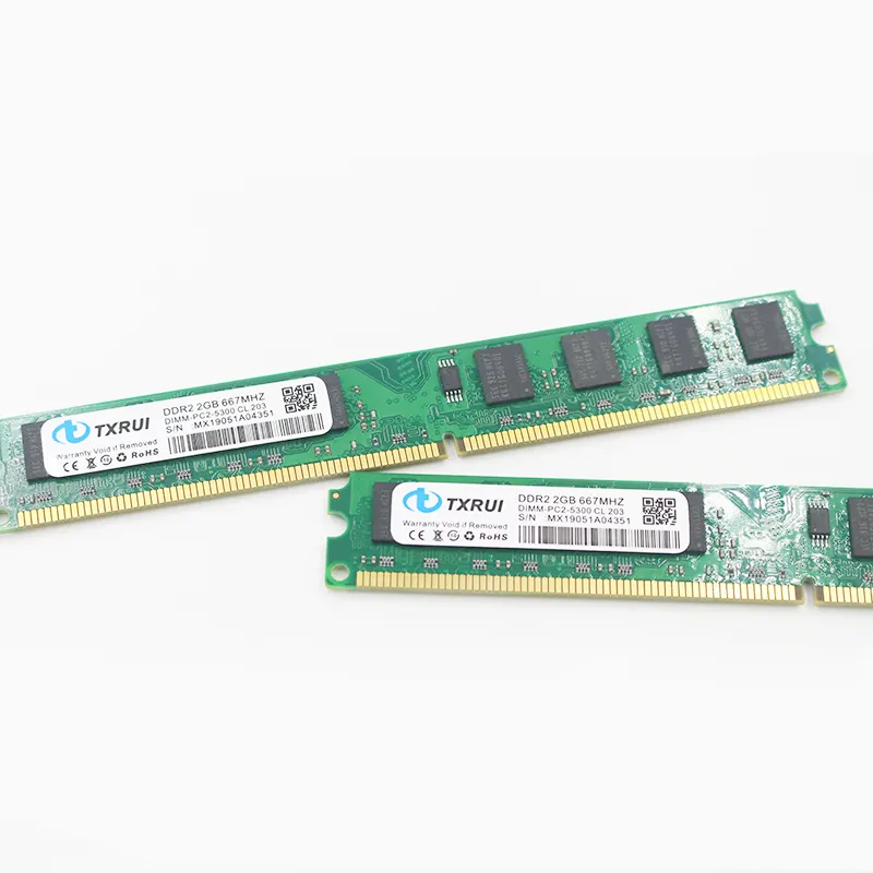一括注文PC2GB Ddr2 Memoria Ram 667mhz 800mhzデスクトップ用メモリモジュール
