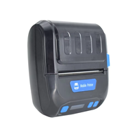 Printer Label Portabel 80MM Kecepatan Tinggi, Printer Label Thermal Mobile BT USB