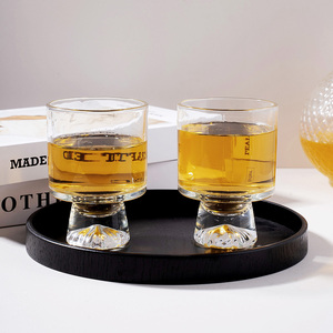 Personalized Custom Whiskey <strong>Glasses</strong> Tasting Liquor Clear Round Empty Wine Cup with Boxes Packaging - Product Image 3