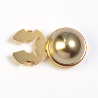 RYL 1 pièce, boutons ronds en perles pour chemises, boutons de manchette élégants, boutons décoratifs, accessoires de mode pour hommes et femmes