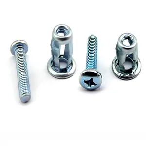 Carbon Steel Threaded Insert Molly Jack Nuts With Screw