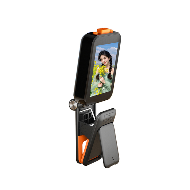 RK-X40G Mobile Phone Mini Audio Screen Projector Selfie Vlog HD Remote Control Projection Device with Clip Holder