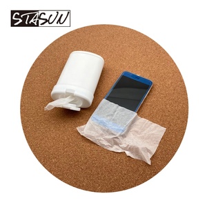 Stasun nóng bán điện thoại di động máy tính mô TV LCD/LED/TFT màn hình làm sạch lau ướt mô Màn hình khăn lau - Product Image 6