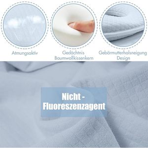 Oreiller en mousse à mémoire de forme respirant dessin animé doux et confortable empêche les têtes plates et les formes oreiller de tête pour les petits garçons et filles - Product Image 6