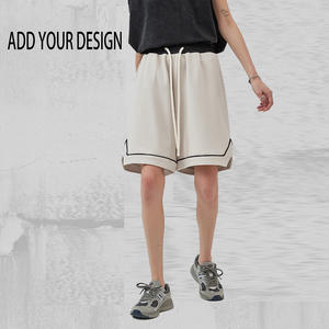 Pantalones Cortos Deportivos Vintage con Logotipo Personalizado por Serigrafía, Diseño Retro Liso, Doble Malla, para Baloncesto - Product Image 3