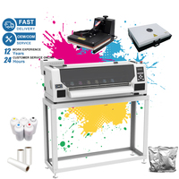 Imprimante DTF à double tête d'impression I3200 personnalisée T-Shirts Textiles Vêtement Vêtements Machine d'impression automatique Imprimante DTF A1