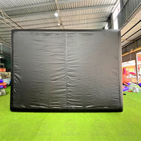 Tente de simulation de golf gonflable pour le jeu de golf et le visionnage de sports en direct, tente gonflable pour le golf pour le team building