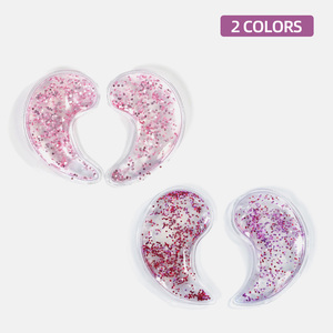 Kompres Dingin Panas yang Dapat Digunakan Kembali 7.5*4.2 Pereda Mata Bengkak Lingkaran Hitam Patch Pendingin yang Menenangkan Gel Glitter Paket Es Mata - Product Image 2