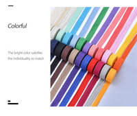 Ruban en sergé personnalisé ZHIHE de 10 mm, coloré, en chevrons, 100 % coton, sangle pour couture, vêtements, chaussures, haute ténacité
