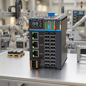 Controlador de Movimiento PLC PAC para Línea de Producción a Gran Escala, 32 E/S, 64 Ejes, EtherCAT, Salida NPN, Automatización Industrial MC621-CPU3S310G16 - Product Image 5