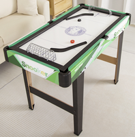 Table de jeux multifonction 4-en-1 OEM ODM de 38 pouces, prix d'usine, incluant billard, hockey, tennis, et billard américain EN71/ASTM