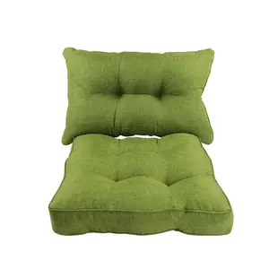 Bantalan Kursi Sofa Taman Persegi, Bantal Kursi Luar Ruangan/Dalam Ruangan