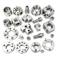 Pièces usinées CNC sur mesure OEM en acier inoxydable et laiton de haute précision pour connecteur RF électronique, axe à broches moletées